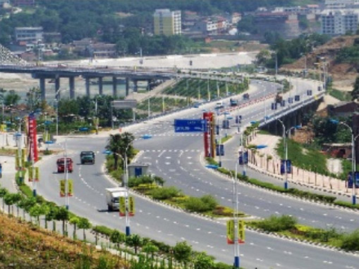 安康大道城市亮化、安康高新實(shí)驗(yàn)中學(xué)等